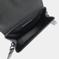 Pre Owned Louis Vuitton Black Taurillon Monogram Nano Steamer Shoulder Bag