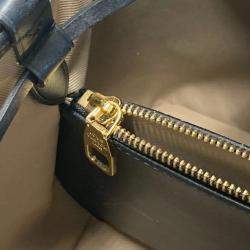 Louis Vuitton Black Cotton Monogram By the Pool Neonoe MM Drawstring Shoulder Bag