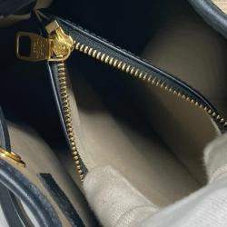 Louis Vuitton Black Cotton Monogram By the Pool Neonoe MM Drawstring Shoulder Bag