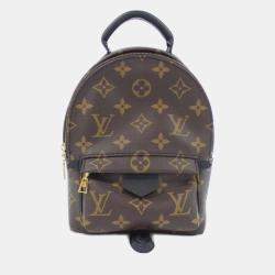 Louis Vuitton Brown Monogram Canvas Mini Palm Springs Backpack 