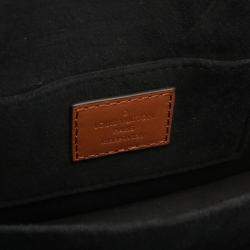 Pre Owned Louis Vuitton Brown Monogram Reverse Dauphine Mini Shoulder Bag