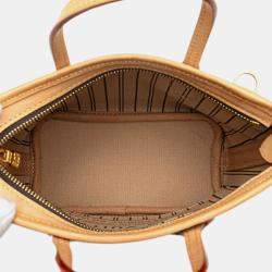 Pre Owned Louis Vuitton Brown PVC Leather Monogram Neverfull BB Shoulder Bag
