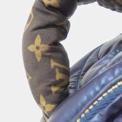 Louis Vuitton Navy Blue Monogram Nylon Pillow Palm Springs Mini Backpack 