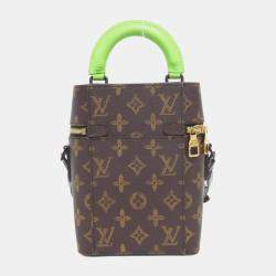Louis Vuitton Brown Monogram N°7 Vertical Box Trunk Shoulder Bag