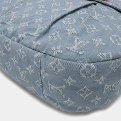 Louis Vuitton Blue Monogram Denim Daily GM Shoulder Bag