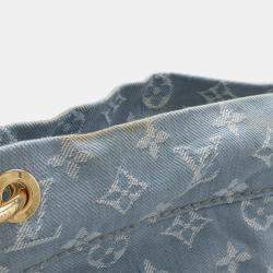 Louis Vuitton Blue Monogram Denim Daily GM Shoulder Bag