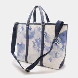  Louis Vuitton Monogram Watercolor Large Weekend Tote Gm Bag 