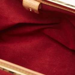 مملوكة مسبقًا Louis Vuitton White/Multicolor Monogram Canvas Judy GM Bag