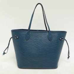 Louis Vuitton Cyan Epi Leather Neverfull MM Bag