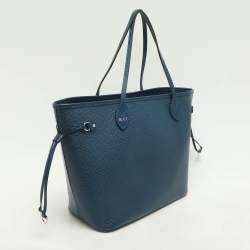 Louis Vuitton Cyan Epi Leather Neverfull MM Bag