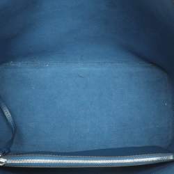 Louis Vuitton Cyan Epi Leather Neverfull MM Bag