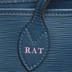 Louis Vuitton Cyan Epi Leather Neverfull MM Bag