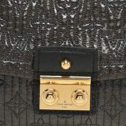 مملوكة مسبقًا حقيبة لوي فيتون بوشت جلد براءة اختراع مونوغرام نوير سوداء