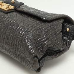 مملوكة مسبقًا حقيبة لوي فيتون بوشت جلد براءة اختراع مونوغرام نوير سوداء