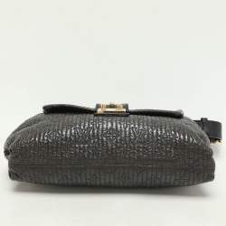 مملوكة مسبقًا حقيبة لوي فيتون بوشت جلد براءة اختراع مونوغرام نوير سوداء