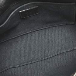 مملوكة مسبقًا حقيبة لوي فيتون بوشت جلد براءة اختراع مونوغرام نوير سوداء