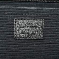 مملوكة مسبقًا حقيبة لوي فيتون بوشت جلد براءة اختراع مونوغرام نوير سوداء