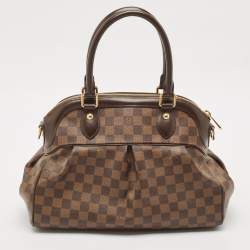 Pre Owned Louis Vuitton Damier Ebene Canvas Trevi PM Bag