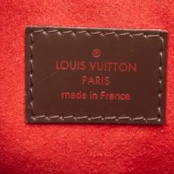 Pre Owned Louis Vuitton Damier Ebene Canvas Trevi PM Bag