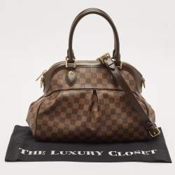 Pre Owned Louis Vuitton Damier Ebene Canvas Trevi PM Bag