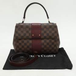 Louis Vuitton Bordeaux Damier Ebene Canvas Bond Street Bag