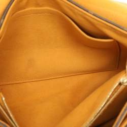 Pre Owned Louis Vuitton Safran Monogram Canvas Pallas Chain Bag