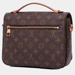 Louis Vuitton Brown Monogram Pochette Metis