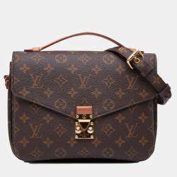 Louis Vuitton Brown Monogram Pochette Metis