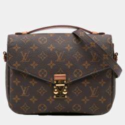 Louis Vuitton Brown Monogram Pochette Metis