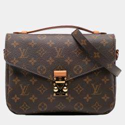 Louis Vuitton Brown Monogram Pochette Metis