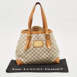 Louis Vuitton Damier Azur Canvas Hampstead MM Bag
