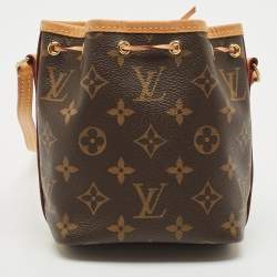 Pre Owned Louis Vuitton Monogram Canvas Nano Noe Bag