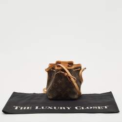 Pre Owned Louis Vuitton Monogram Canvas Nano Noe Bag