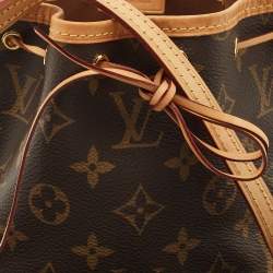 Pre Owned Louis Vuitton Monogram Canvas Nano Noe Bag