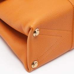 Louis Vuitton Orange Leather Rose Des Vents PM Bag