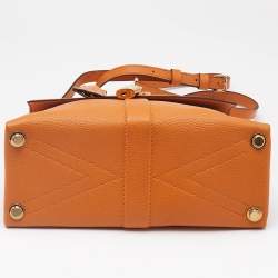 Louis Vuitton Orange Leather Rose Des Vents PM Bag