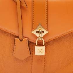 Louis Vuitton Orange Leather Rose Des Vents PM Bag