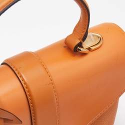 Louis Vuitton Orange Leather Rose Des Vents PM Bag