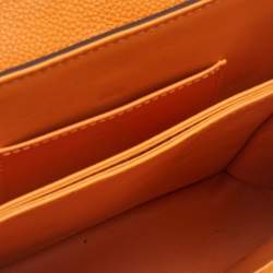 Louis Vuitton Orange Leather Rose Des Vents PM Bag