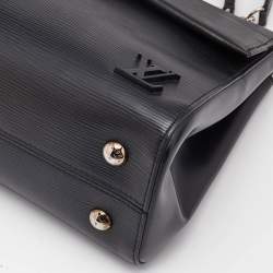 Pre Owned Louis Vuitton Black Epi Leather Cluny MM Bag