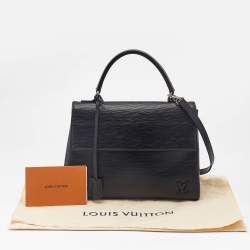 Pre Owned Louis Vuitton Black Epi Leather Cluny MM Bag