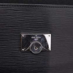 Pre Owned Louis Vuitton Black Epi Leather Cluny MM Bag