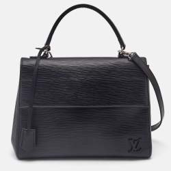 Pre Owned Louis Vuitton Black Epi Leather Cluny MM Bag