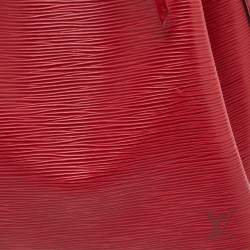 Louis Vuitton Red Epi Leather Petit Noe Bag