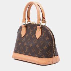 Louis Vuitton Brown Monogram Alma BB