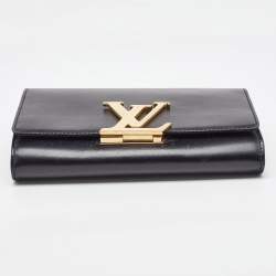 Pre Owned حقيبة لوي فيتون لويس فيرنيه عنابي بسلسلة متوسطة