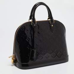مملوكة مسبقًا Louis Vuitton Amarante Monogram Vernis Alma PM Bag