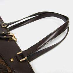 Pre Owned Louis Vuitton Damier Ebene Canvas Westminster GM Tote Bag