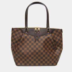 Pre Owned Louis Vuitton Damier Ebene Canvas Westminster GM Tote Bag