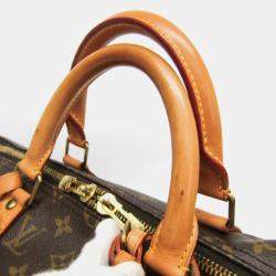 Pre Owned Louis Vuitton Monogram Canvas Keepall 50 Boston Bag